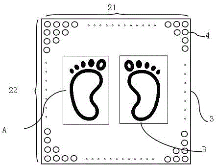 Array type scanning intelligent identification weighing scale and automatic identification method thereof