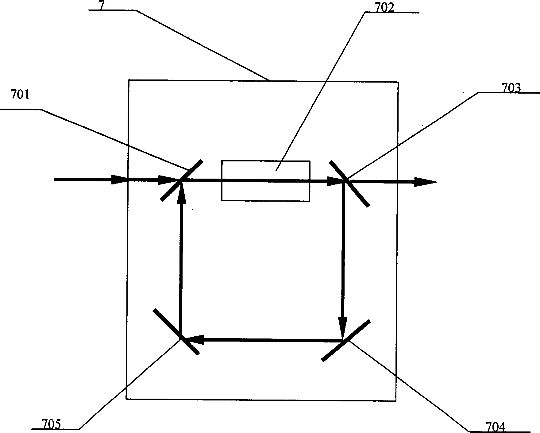 Stark chatter optical bistable high speed switch device