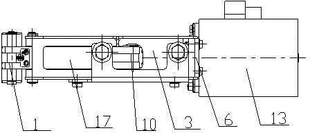 Mechanical elevator shock absorbing device