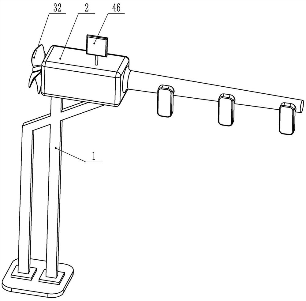 Road traffic marking projection device