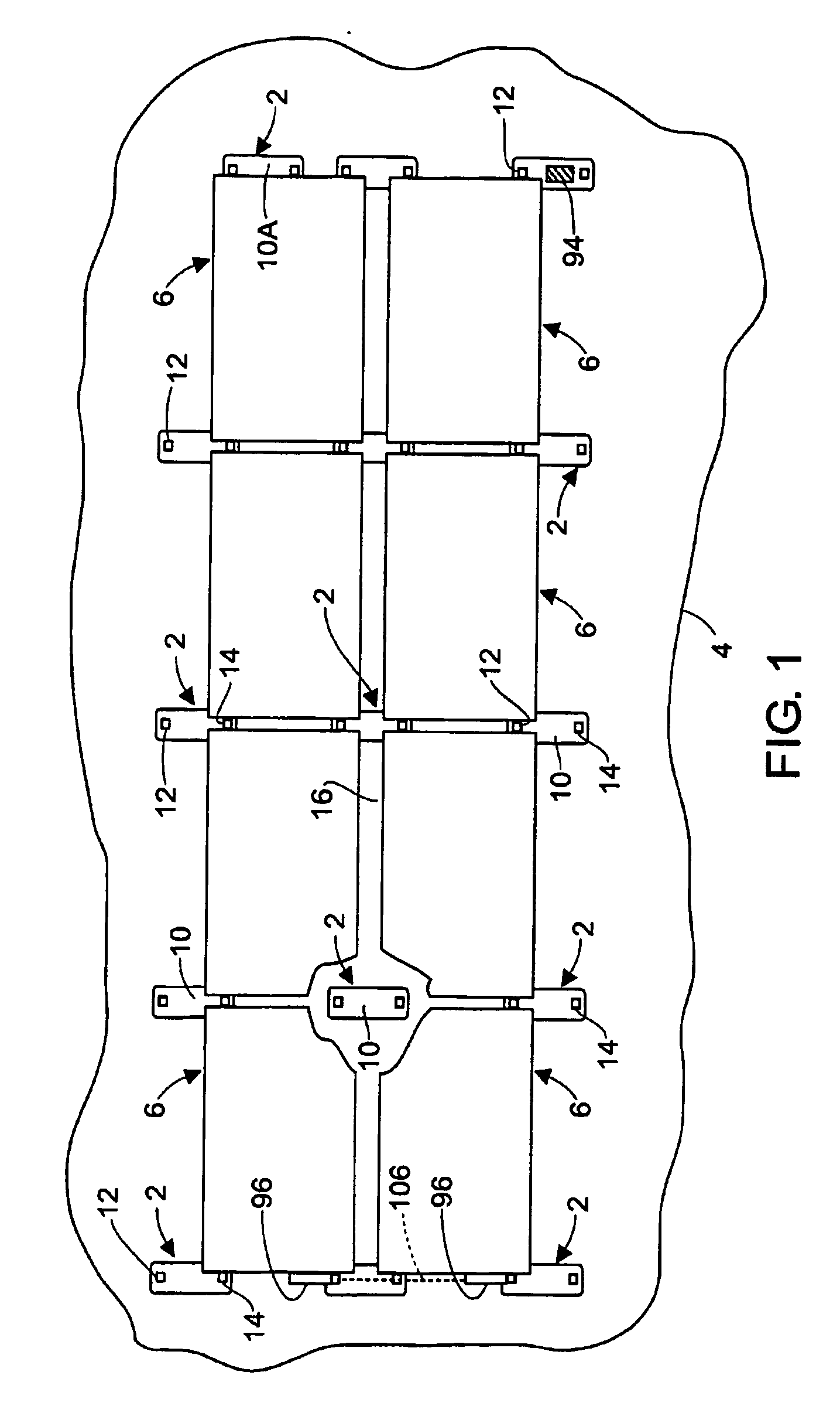 Apparatus and method for mounting photovoltaic power generating systems on buildings