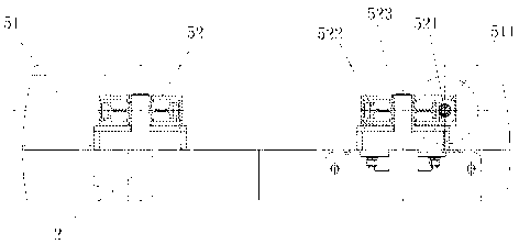 Plate-like antenna adjustment device