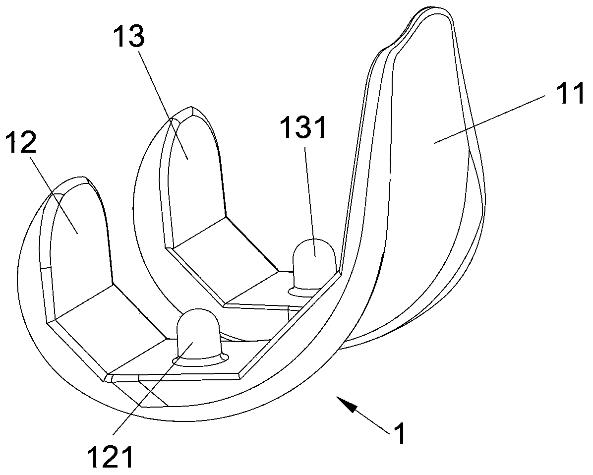 Tibia base element and knee joint prosthesis