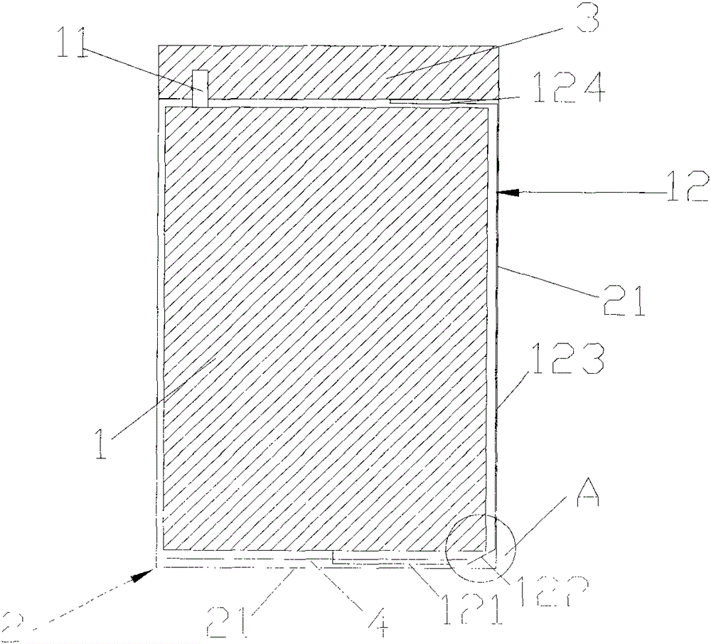 A steel shell lithium battery