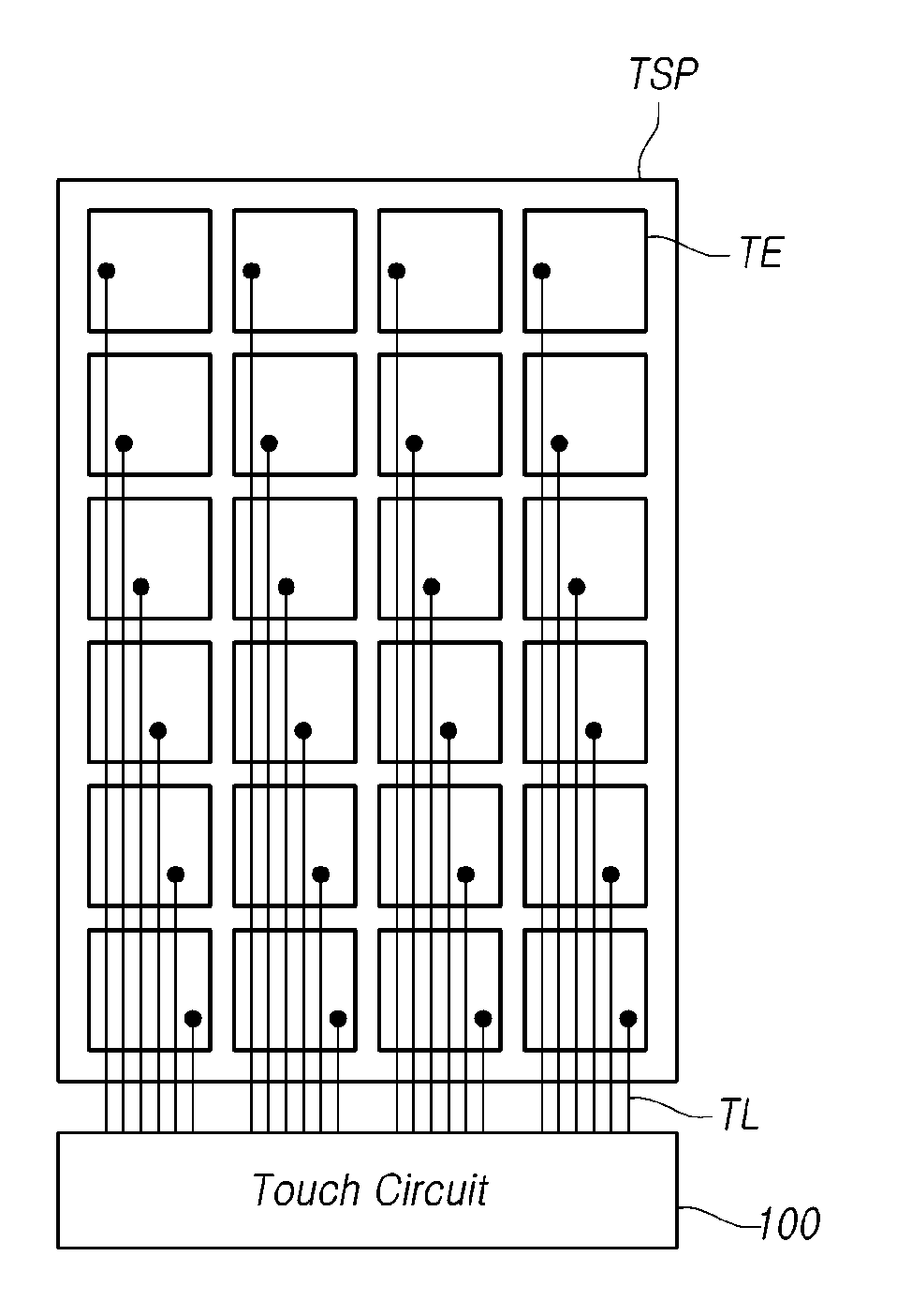 Touch circuit, touch sensing device, and touch sensing method