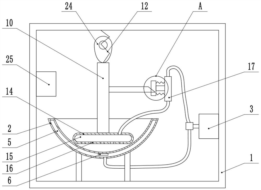 Green tea processing device