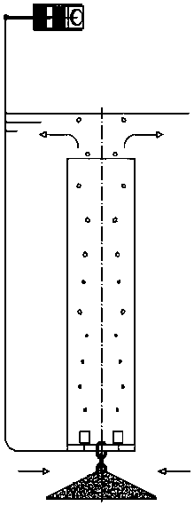 Pipeline compound aerating device