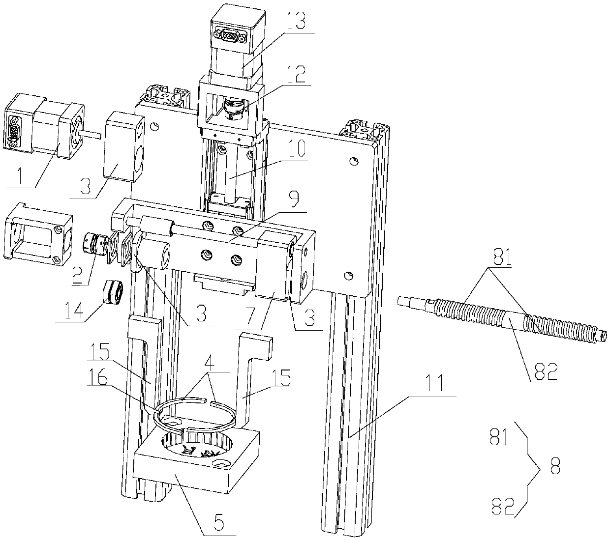 Moon cake folding device