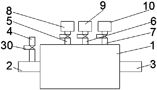 Water quality testing and treating device