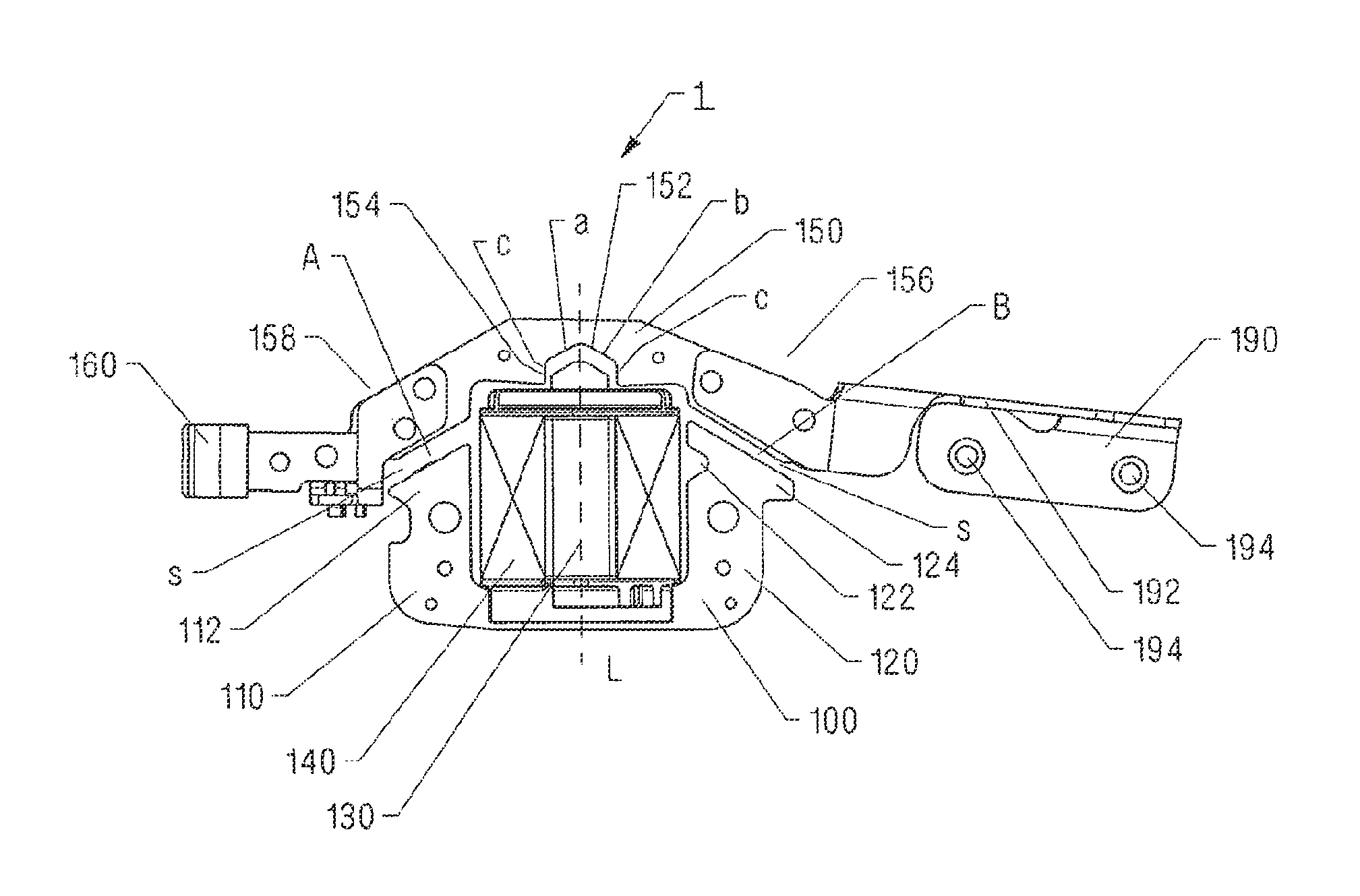 Drive unit for a hair cutting machine