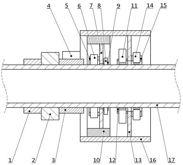 In-service drill rod detection device and method