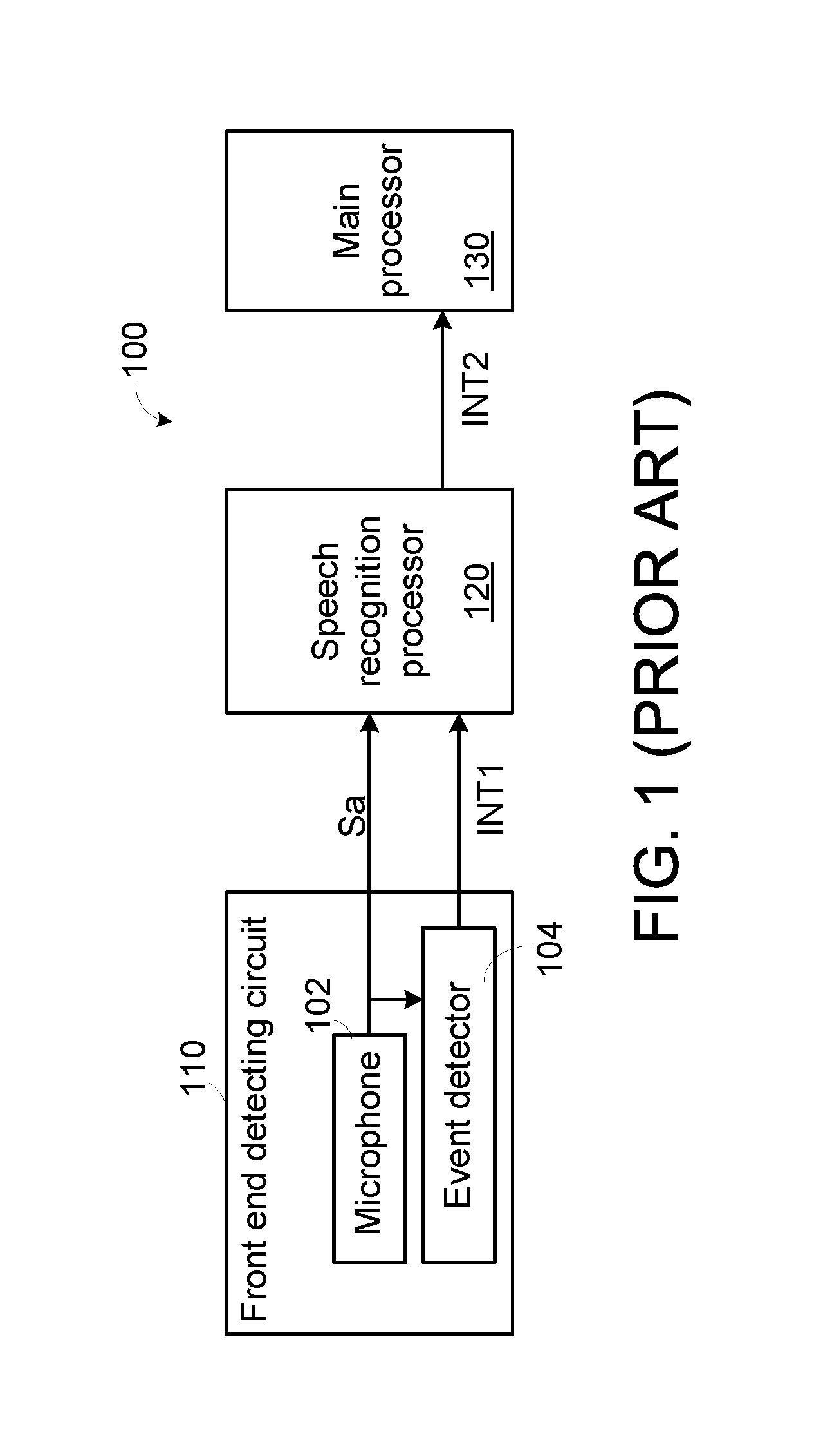 Voice wakeup detecting device with digital microphone and associated method