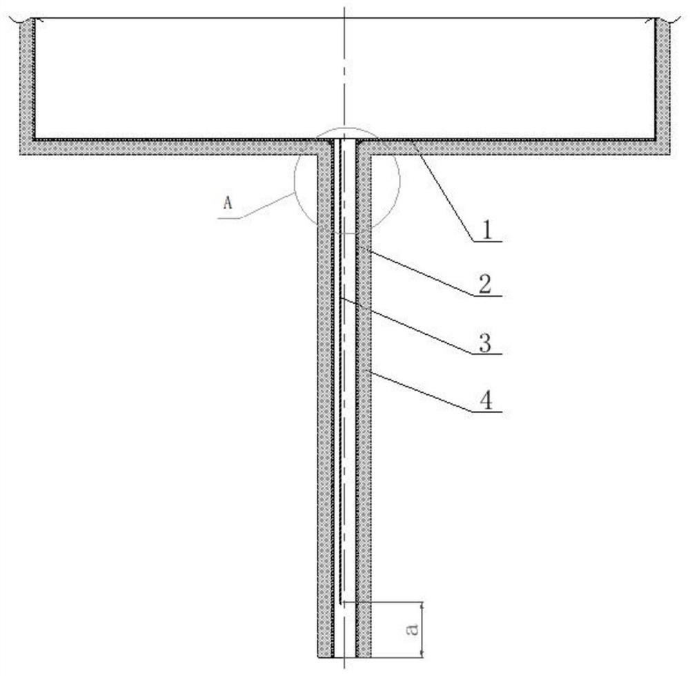 A cryogenic liquid fuel geyser restraint pipeline