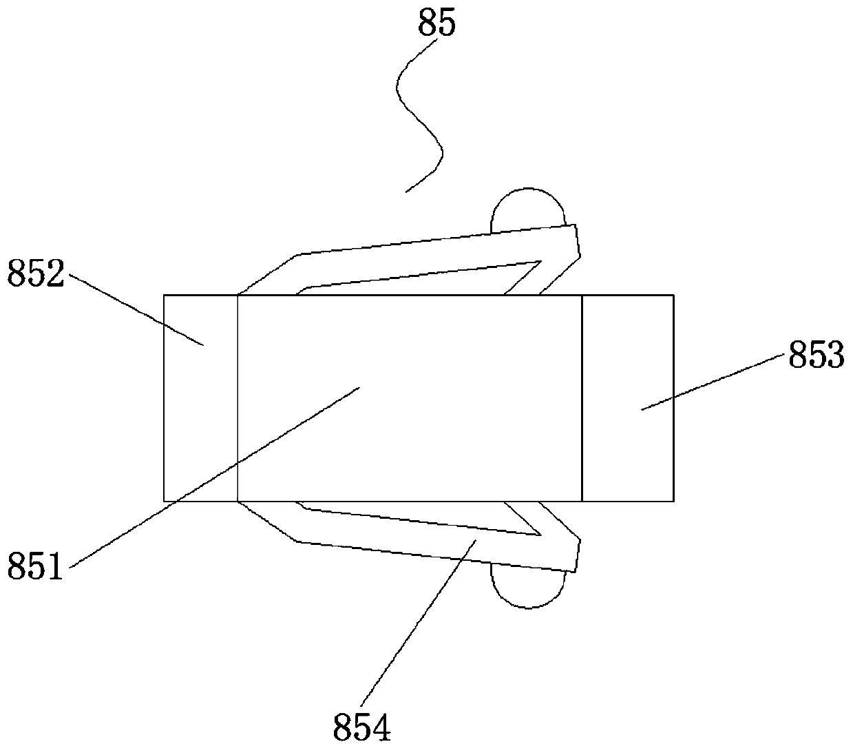 Ophthalmic clinical surgical needle-holding device