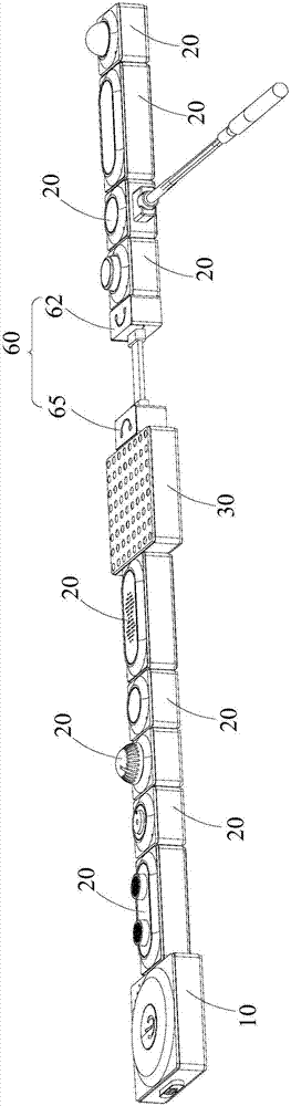 Electronic building block system