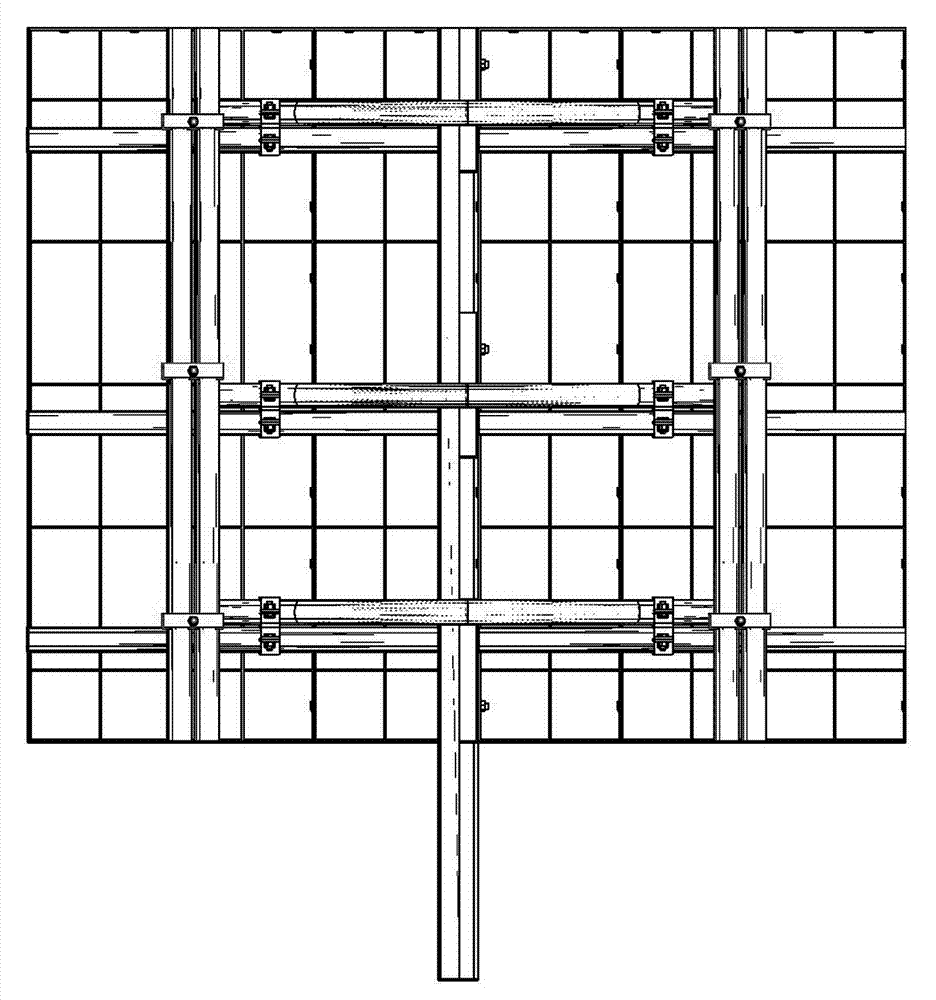 Multi-shaft door frame forming device