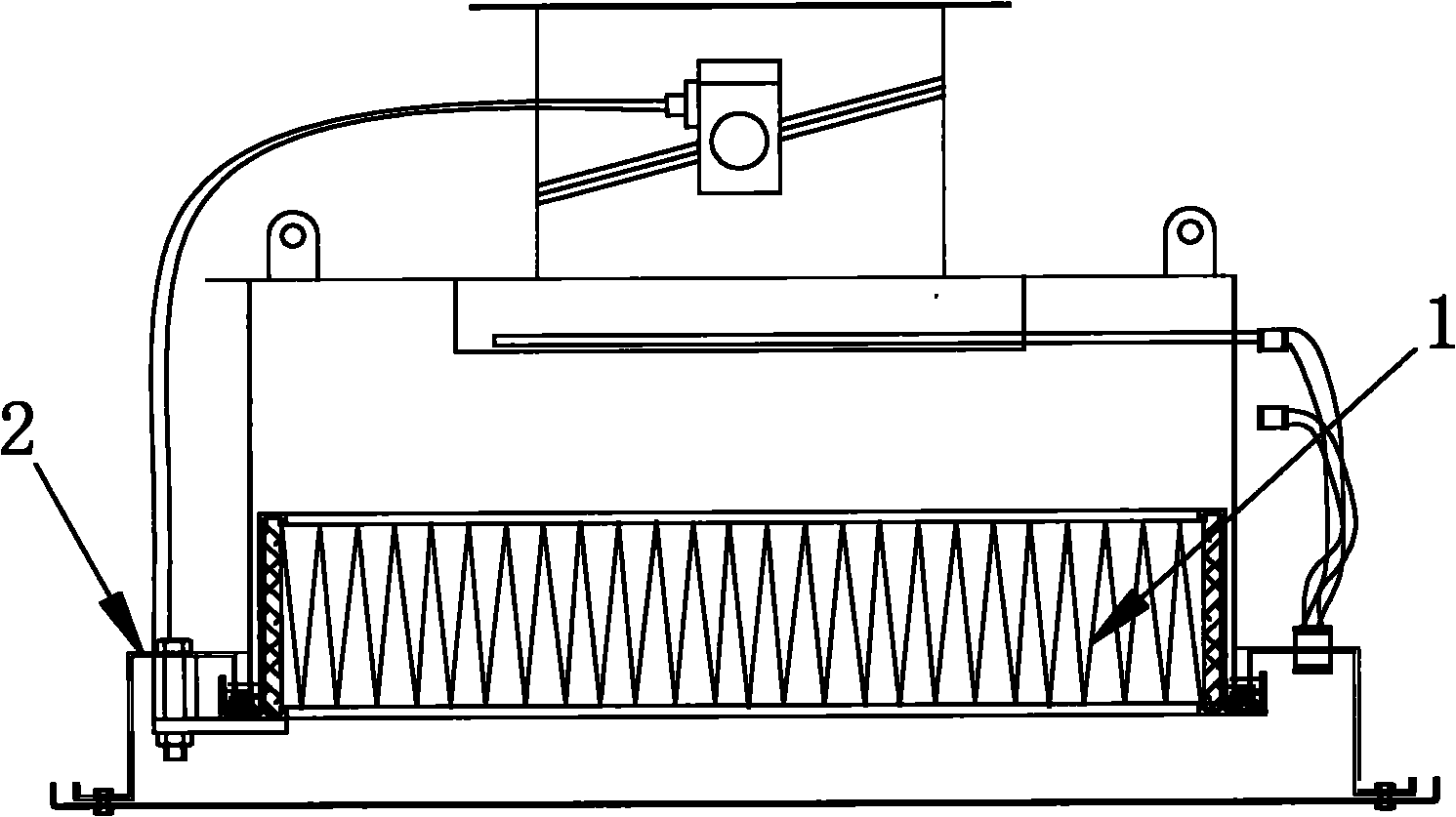 Box structure for filter