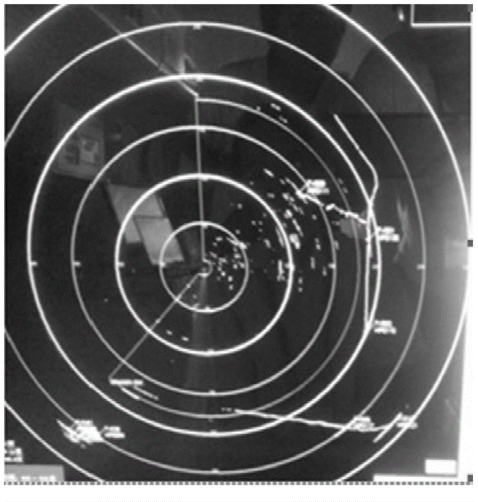 Target indication radar system capable of adaptively selecting waveform according to target distance