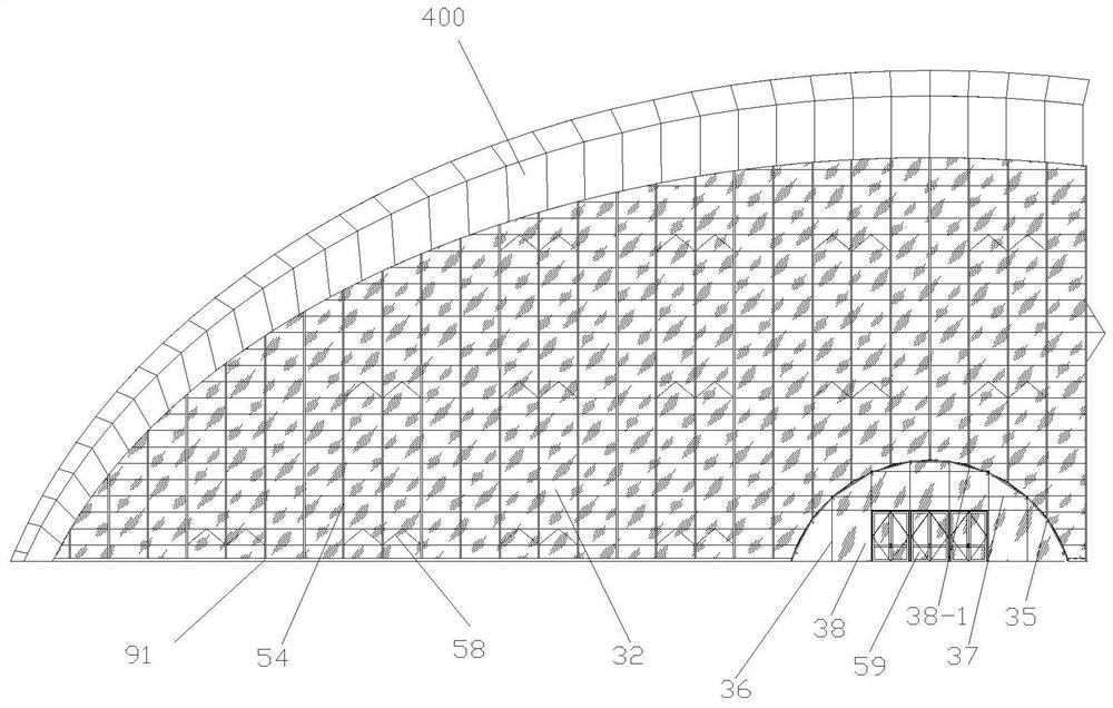 A Construction Method for Asymmetric Curtain Wall Structure of Greenhouse Pavilion