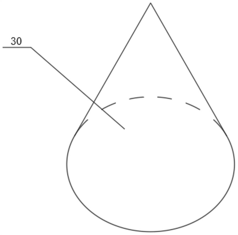 Formula of bowl-shaped cake and making process of bowl-shaped cake