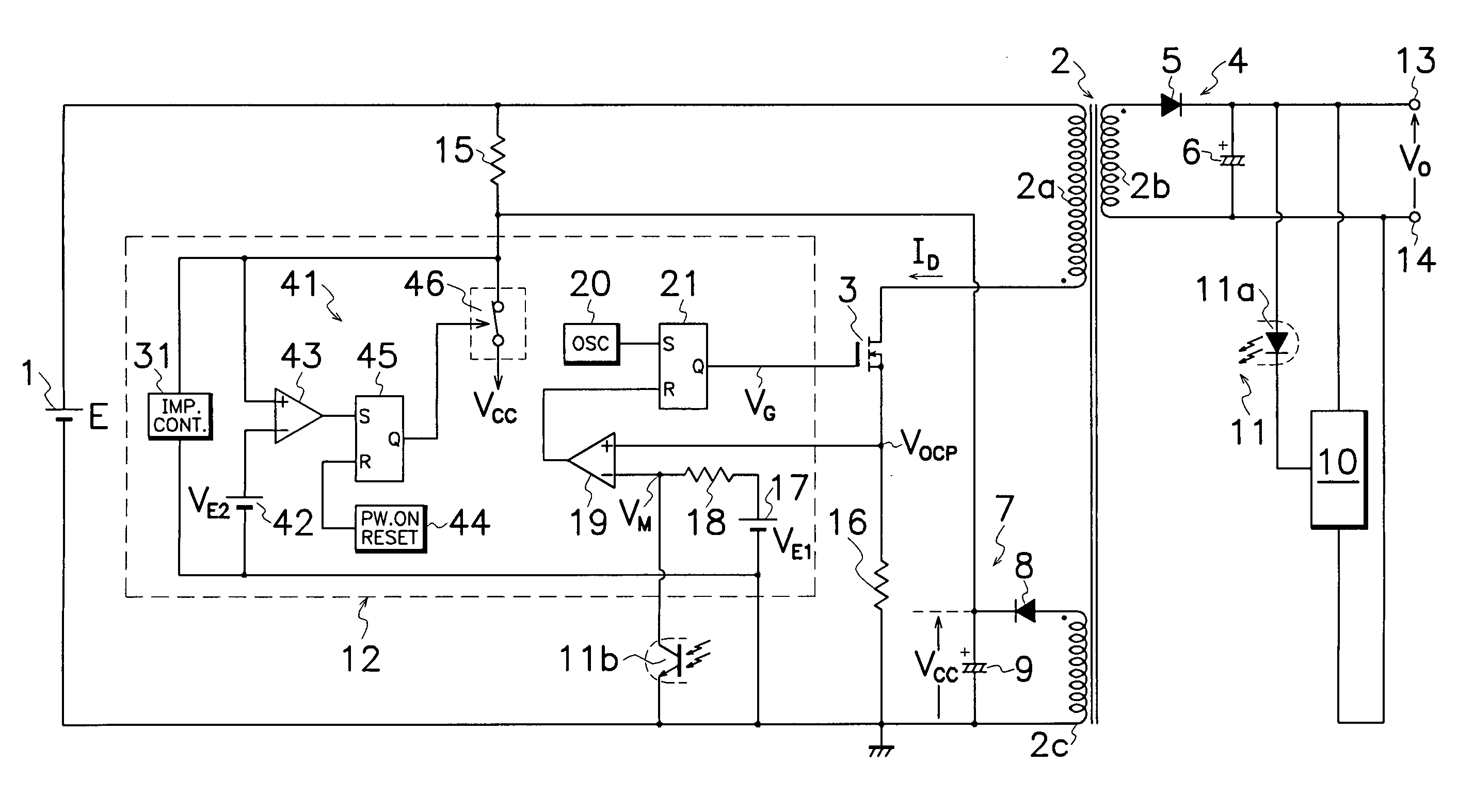 DC-DC Converter for overvoltage protection