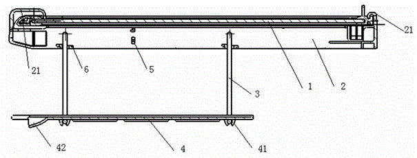 Cold-storage plant and shelf assembly thereof