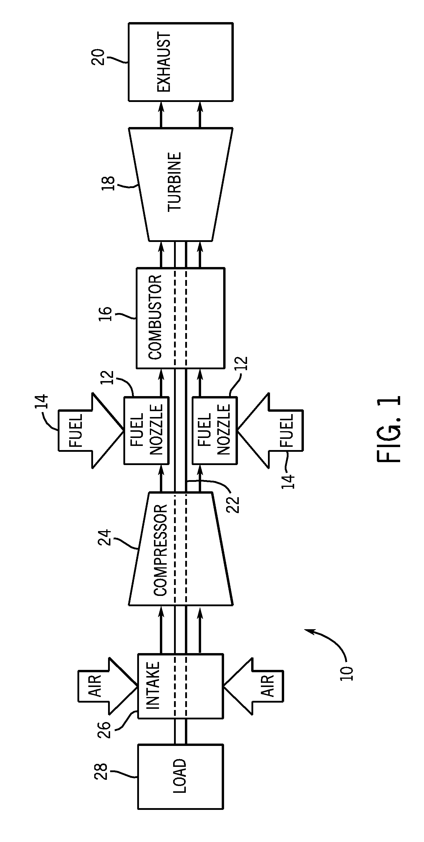 Turbine air flow conditioner