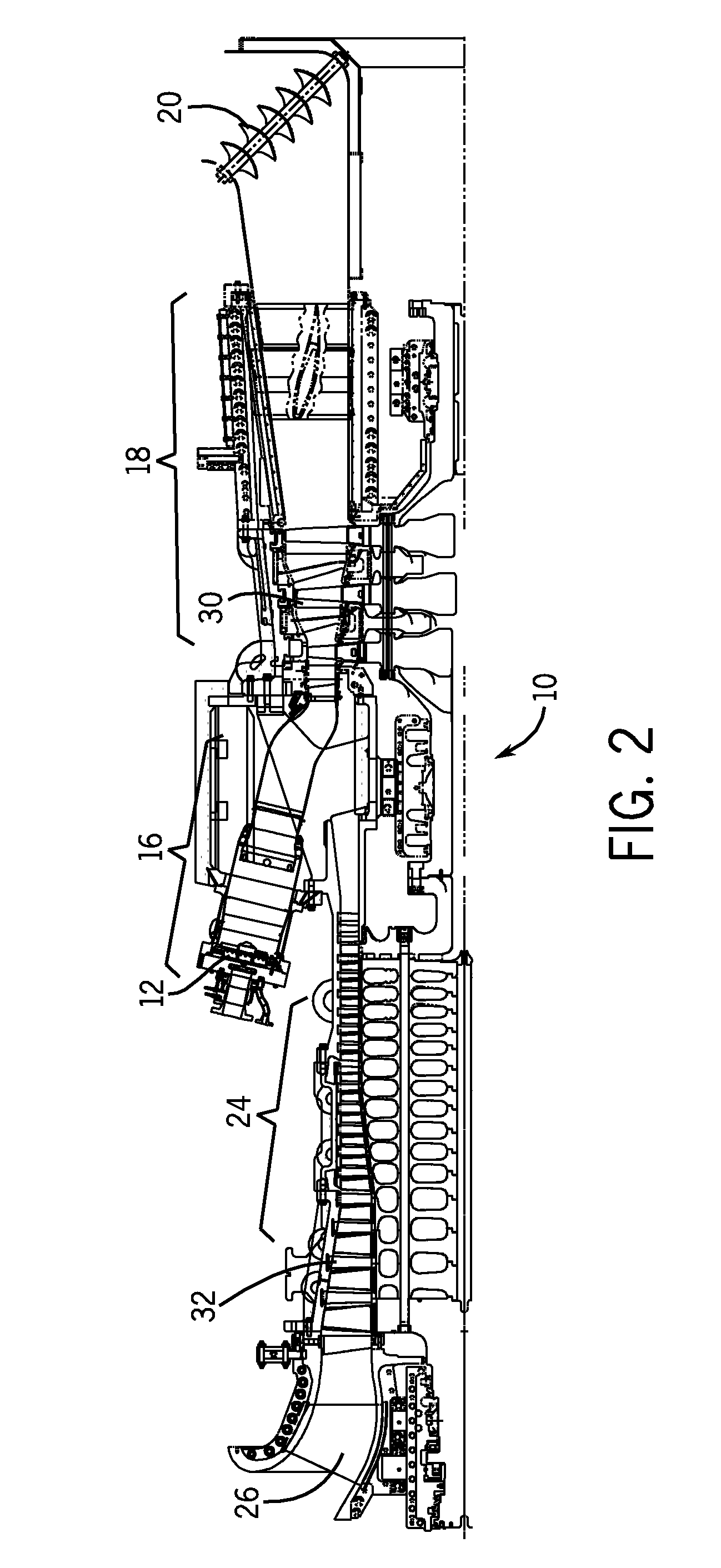 Turbine air flow conditioner