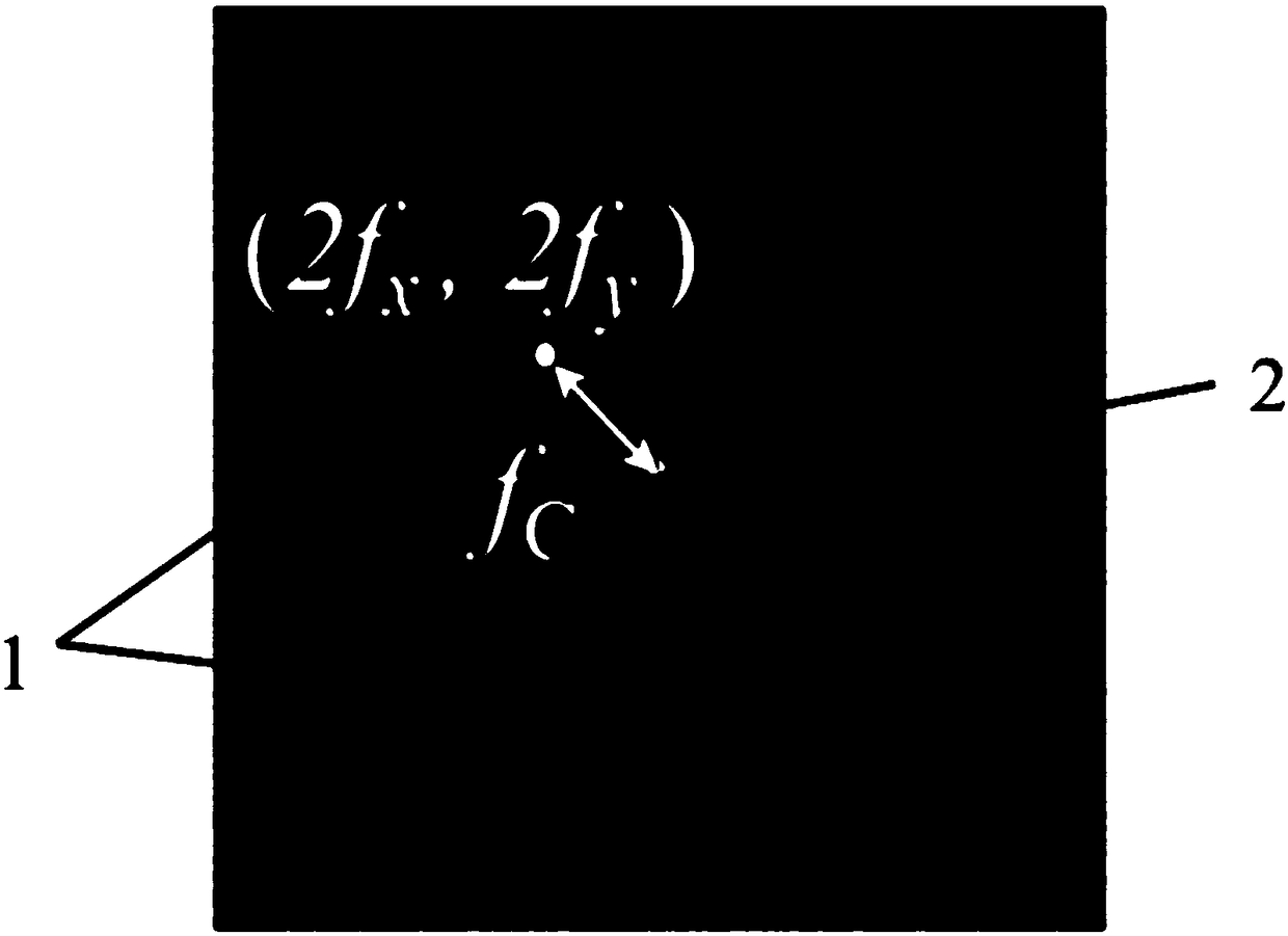 Digital Moire phase shift interferometry method based on two-step carrier splicing method