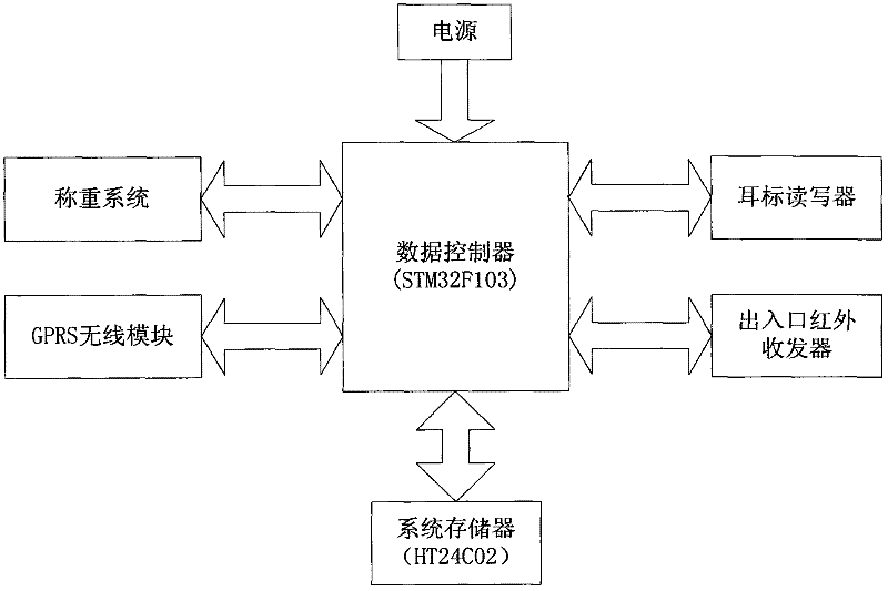 Automatic livestock identification gate