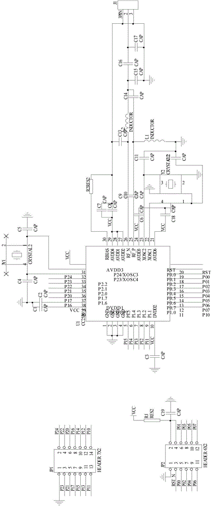 System for intelligent home wireless control and method using the system