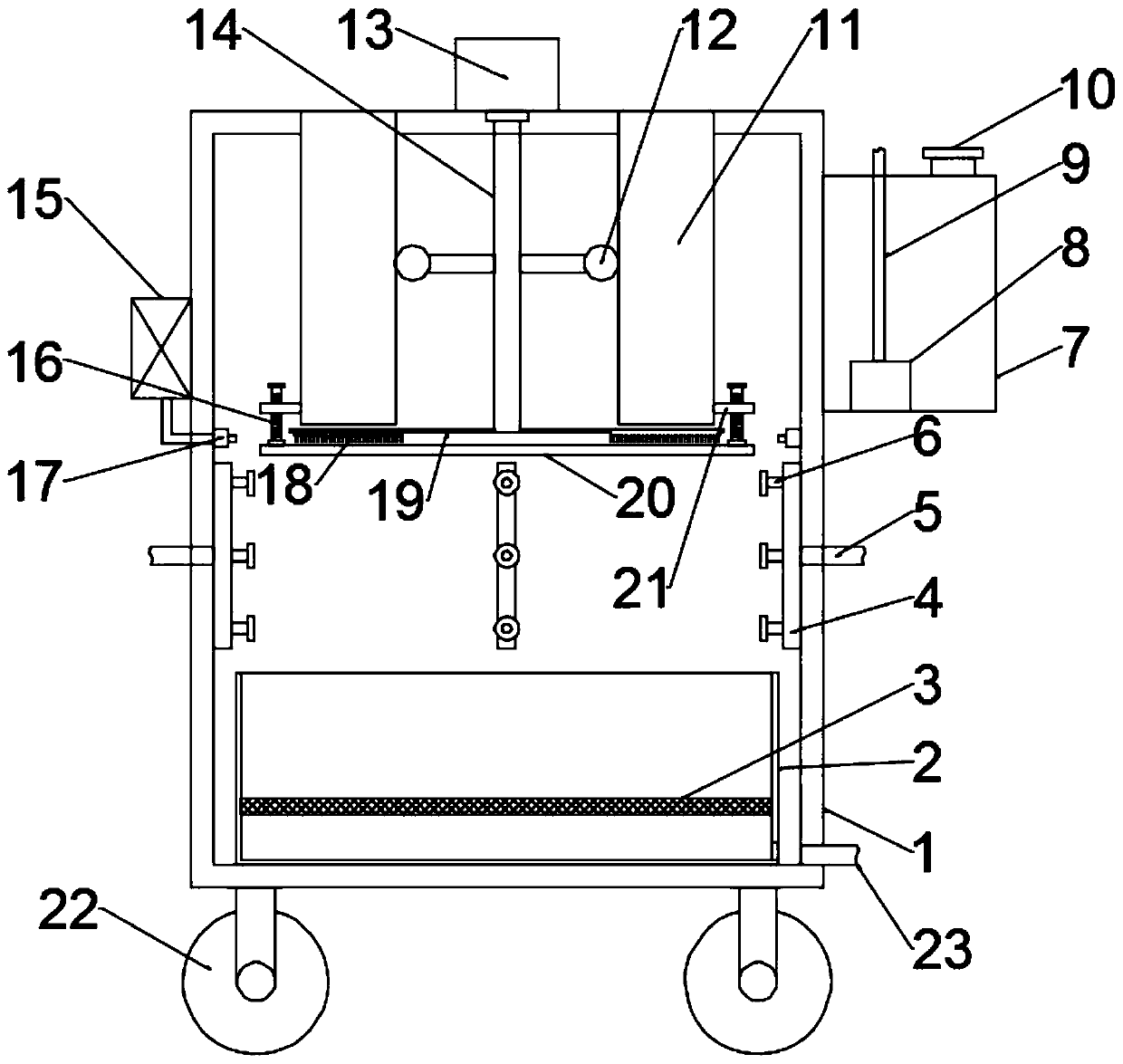 Meat slicing equipment for agricultural product processing