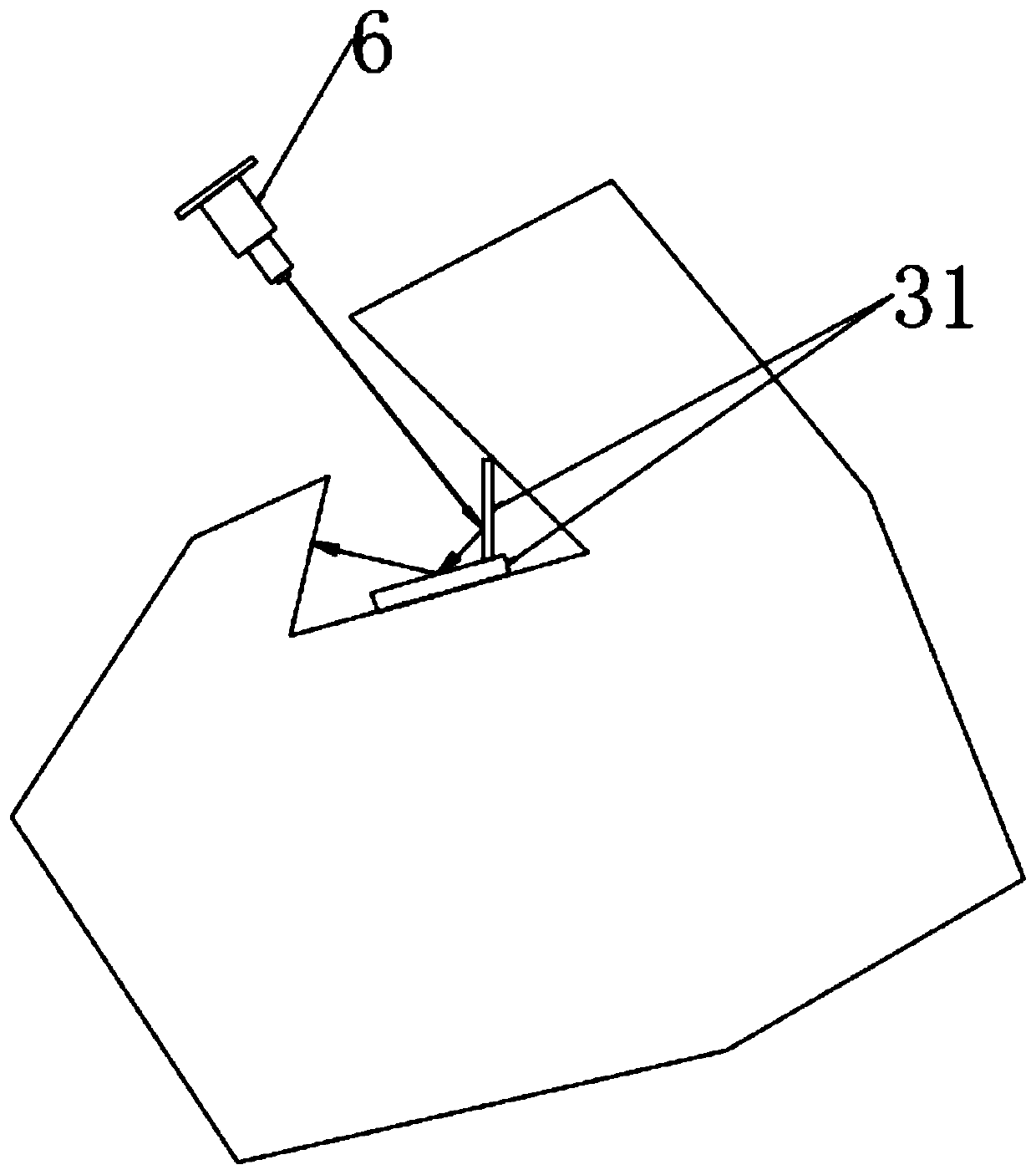 Ultrasonic phased array micro-cavitation micro-fluidic detection system