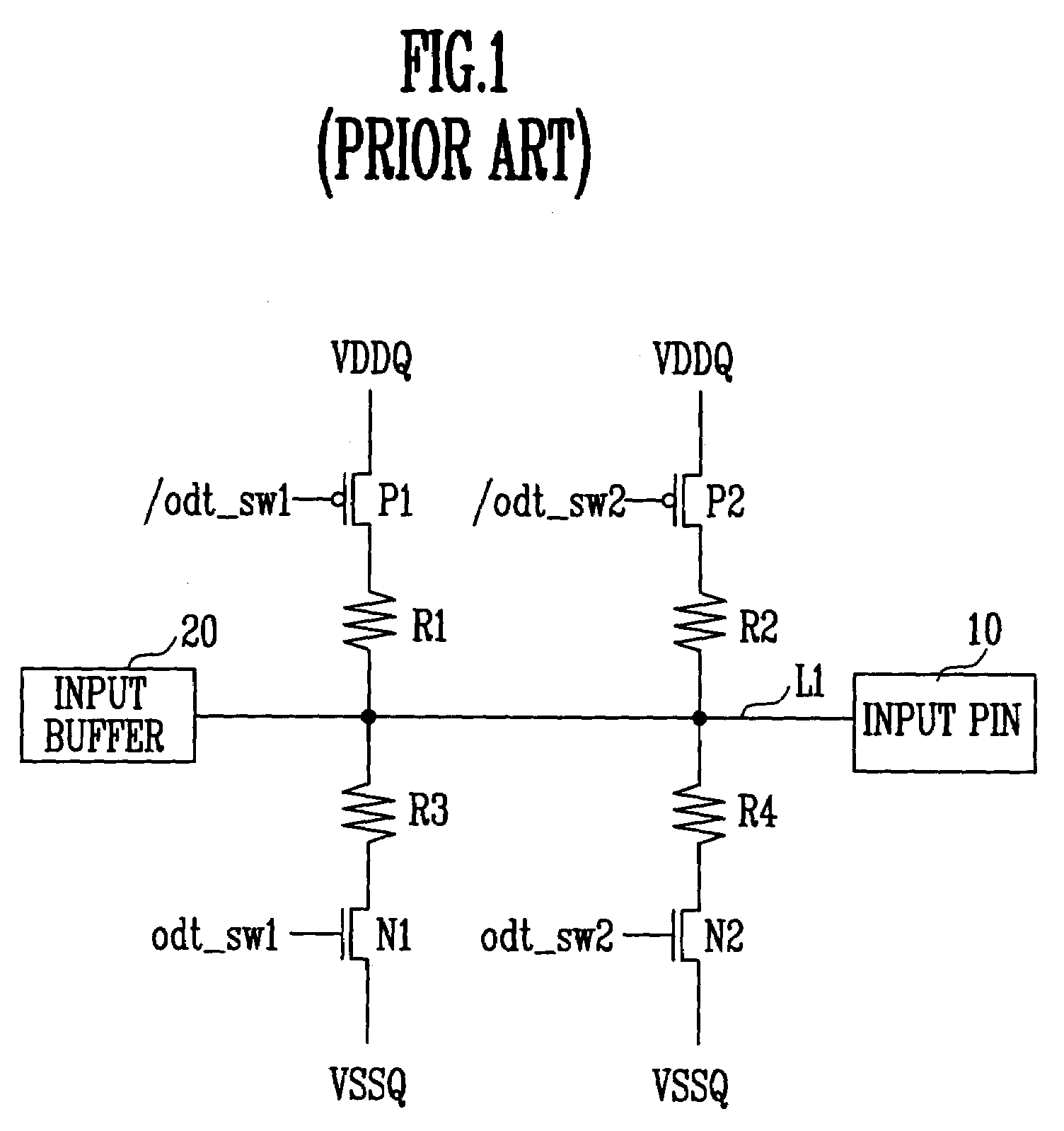 On die termination circuit