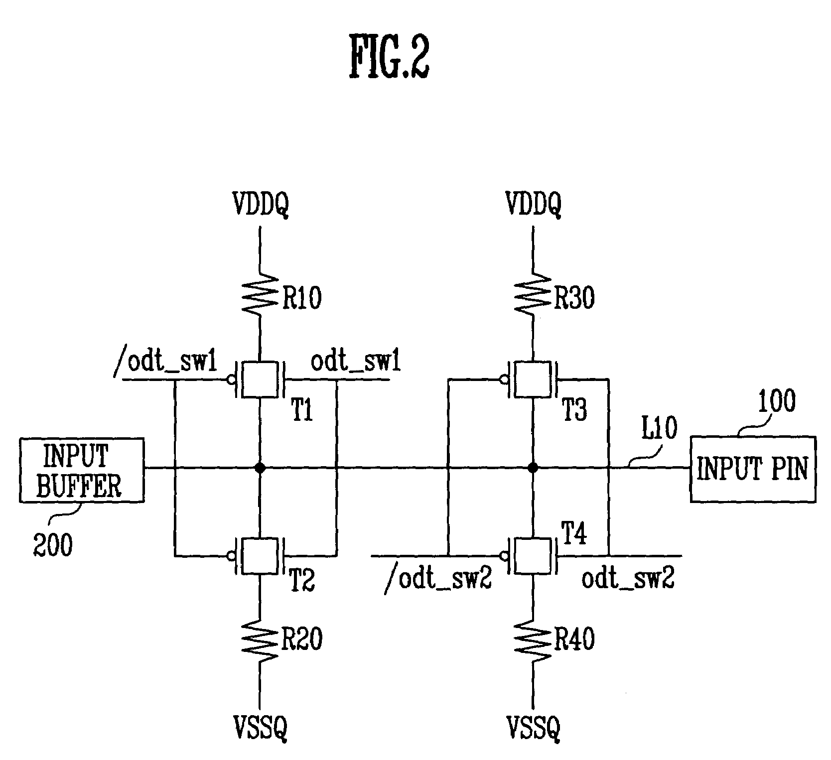 On die termination circuit