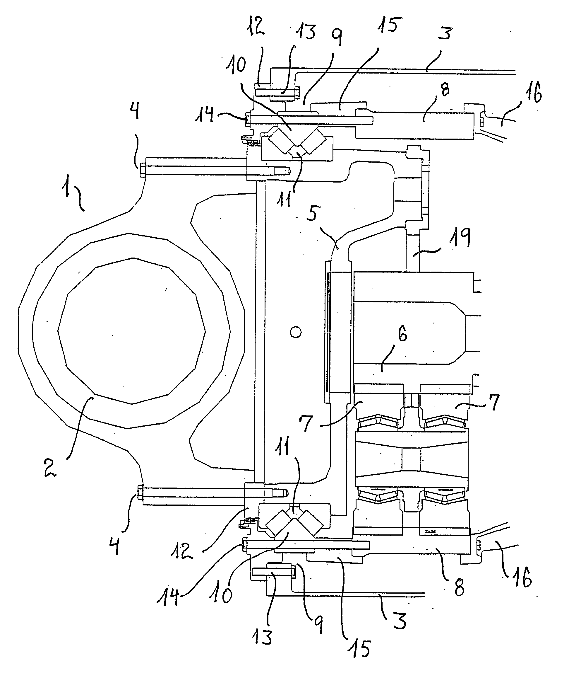 Wind Turbine Drive Assembly