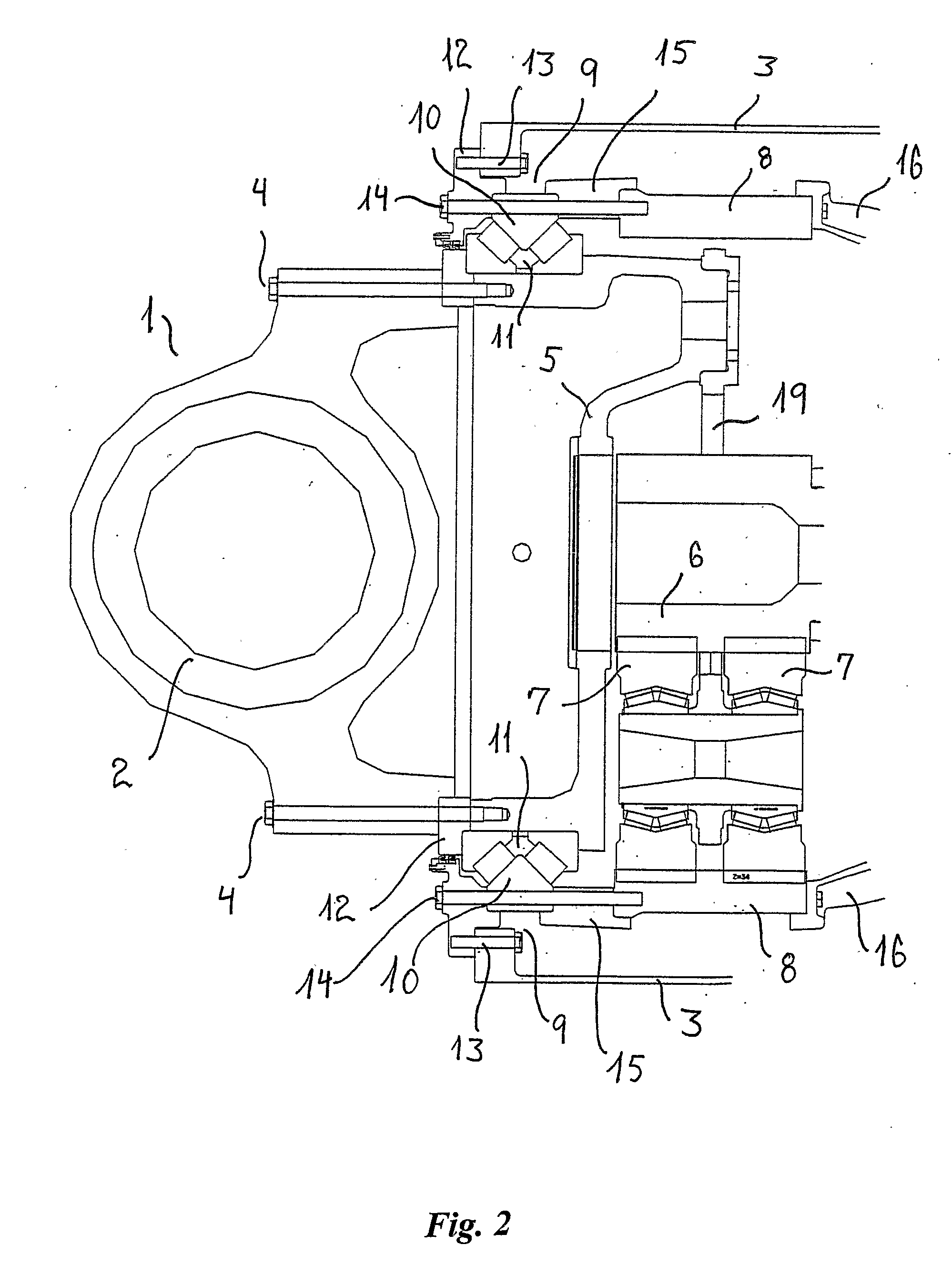 Wind Turbine Drive Assembly