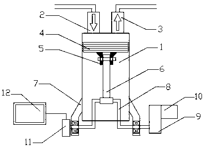 Petroleum pump device capable of precisely metering flow