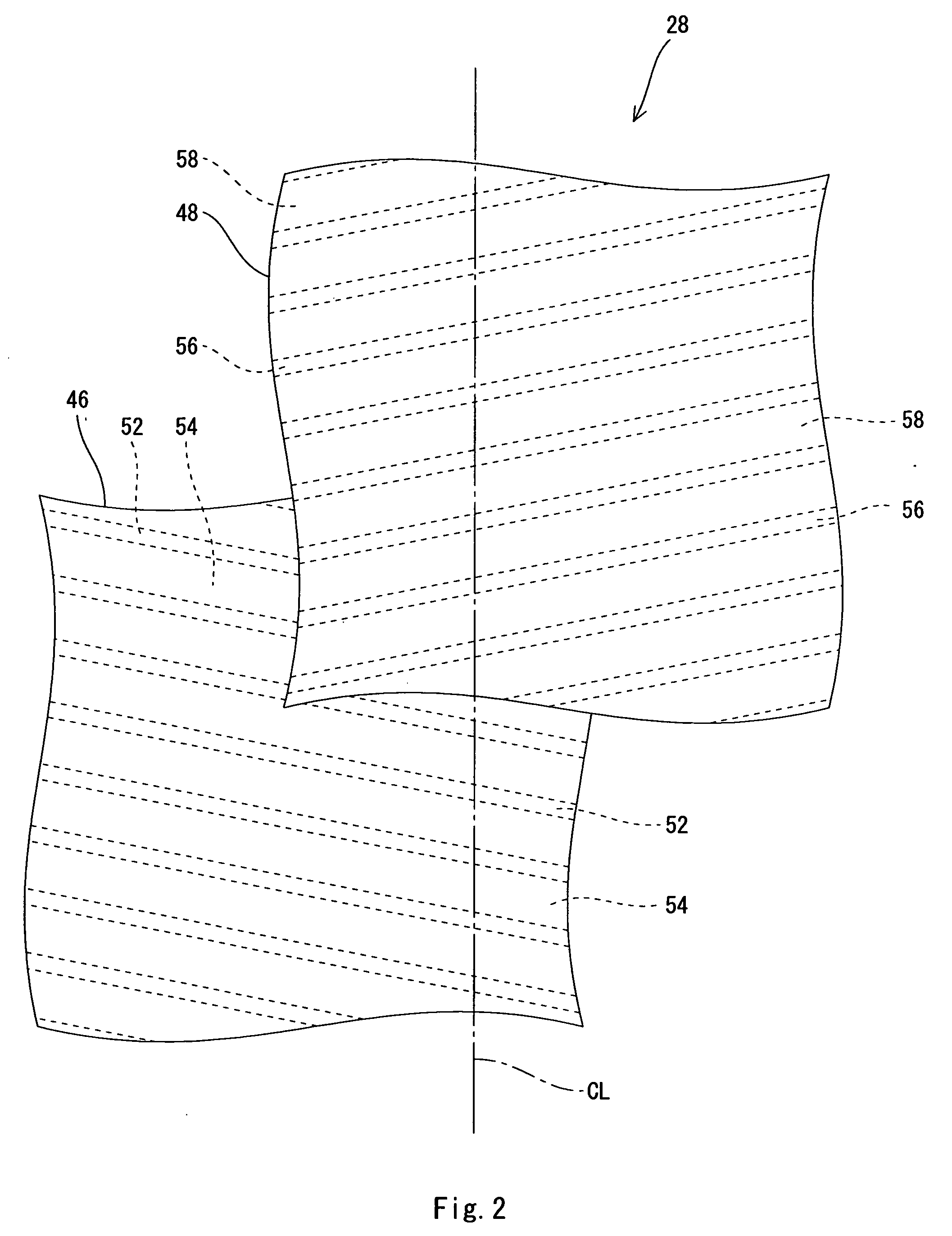 Tire for motorcycle