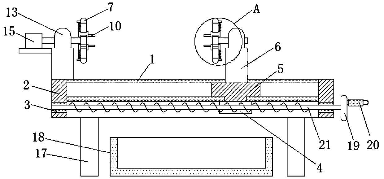 Clamping device for spring brush welding