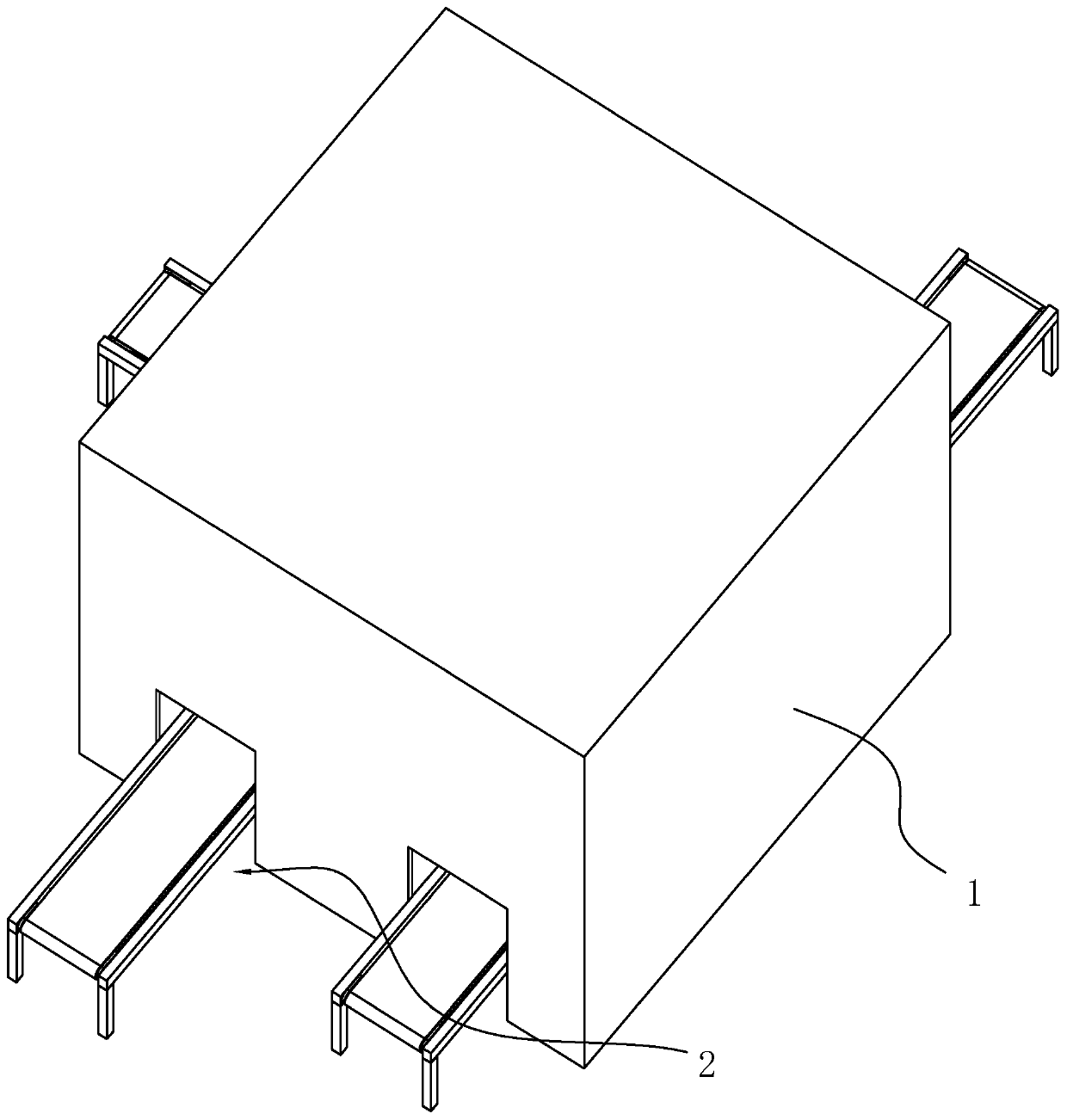 Full-automatic mobile phone screen assembling device