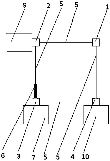 Warping machine warp beam transfer robot and control method thereof