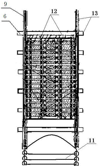 A railway inertial energy power generation device