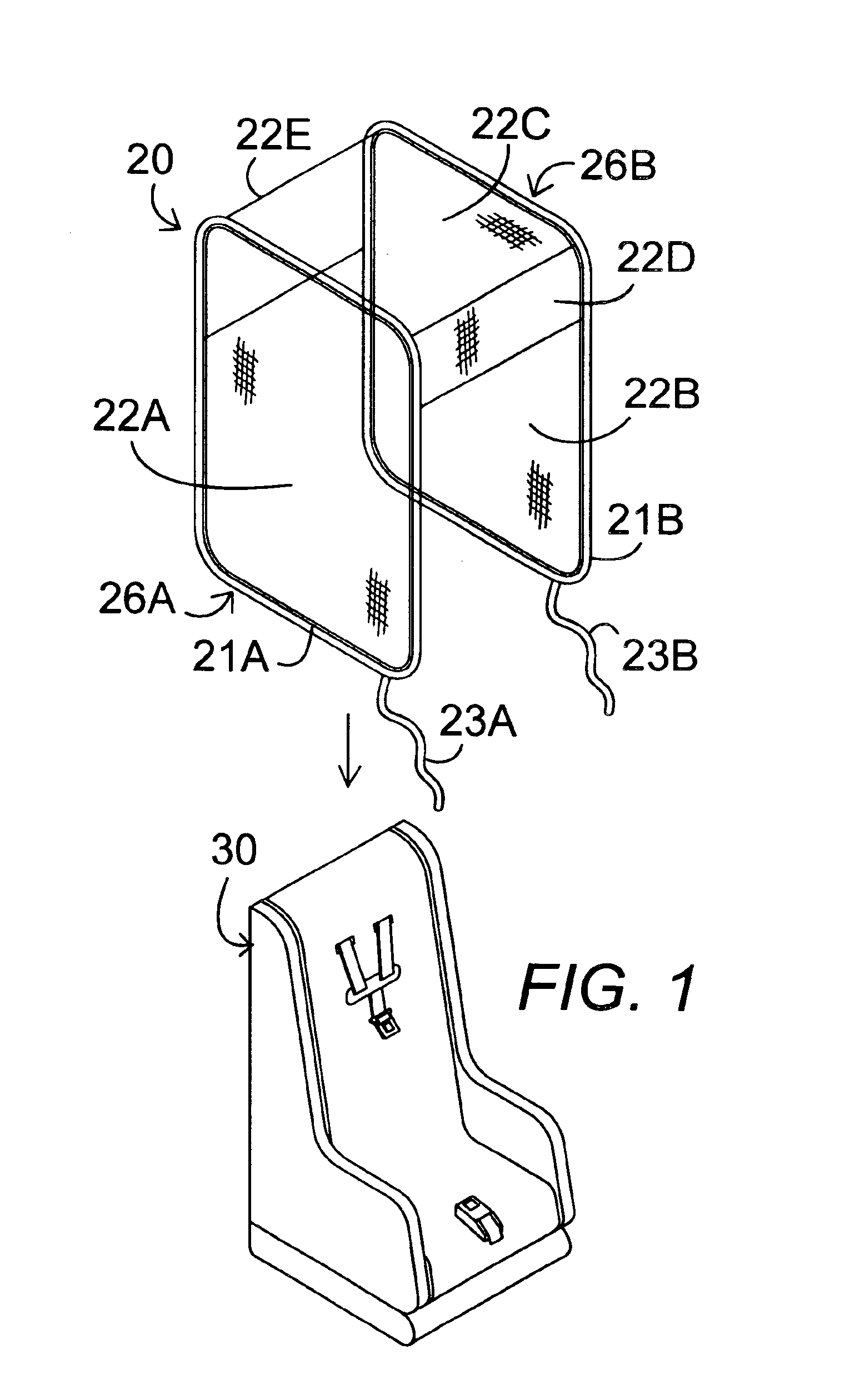 Sun shelter for child car seat