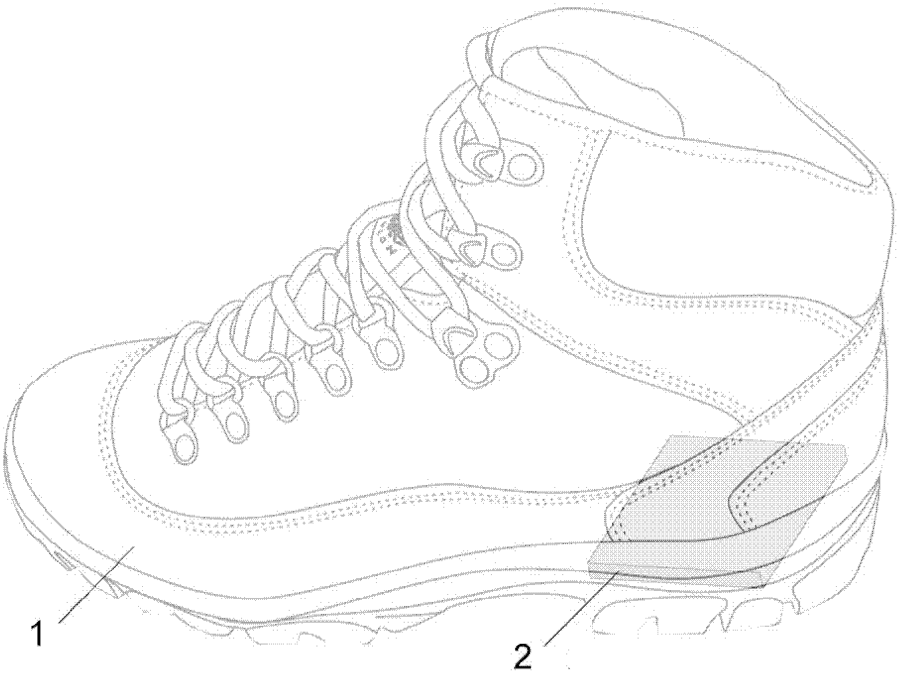 Body sensing shoe and man-machine interaction method of body sensing shoe