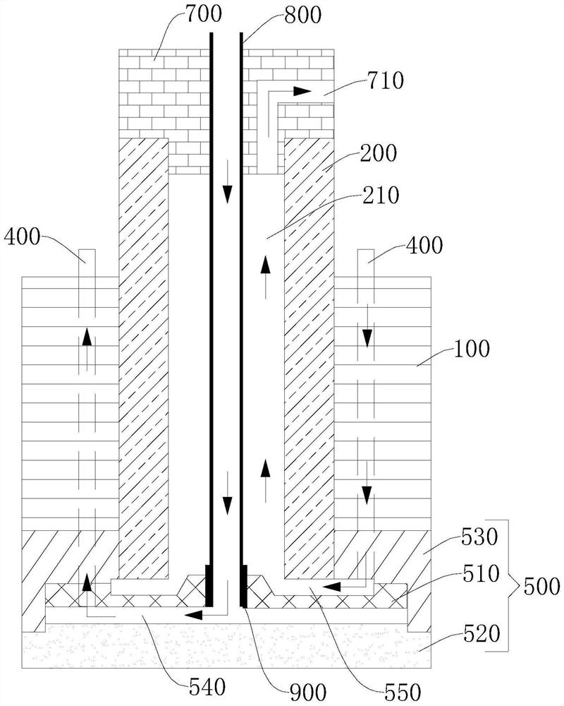 Motor cooling structure and motor