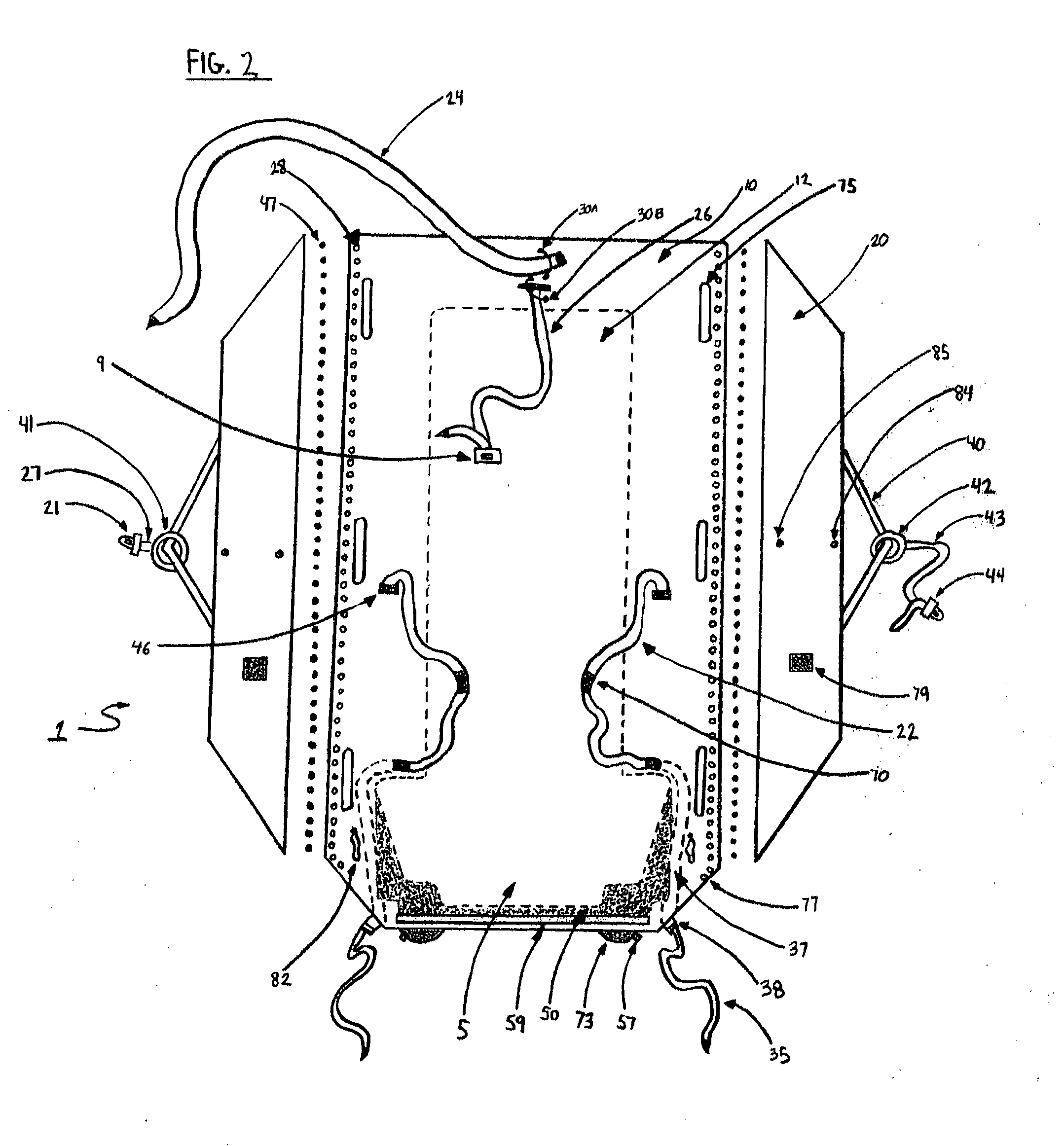 Firefighter rapid emergency extraction device