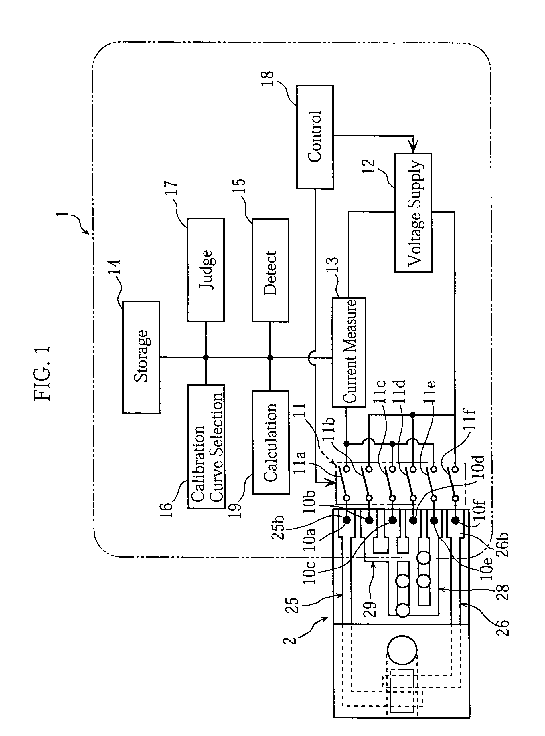 Measuring instrument and concentration measuring device