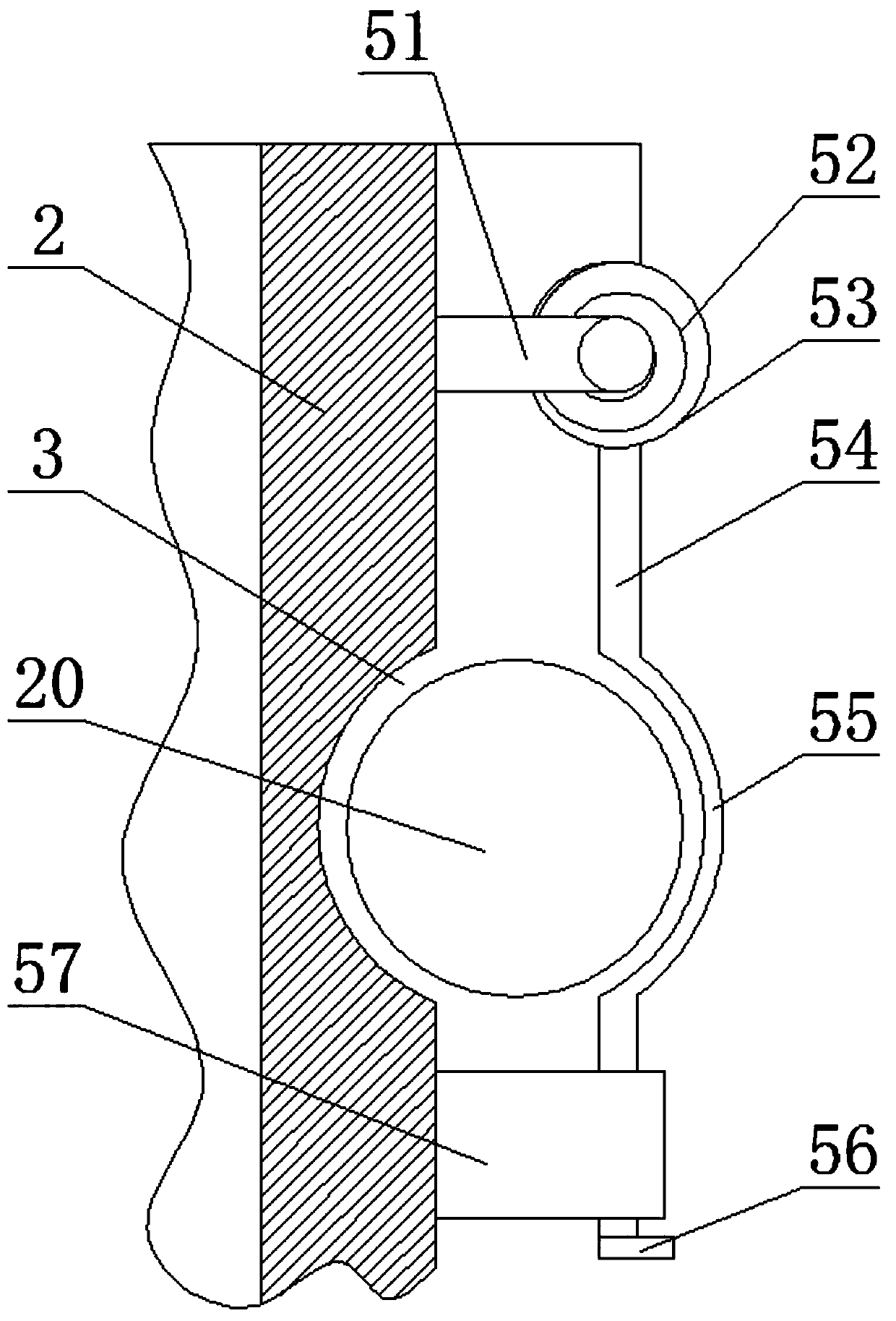 Ball serving device for sports fixed-point shooting training