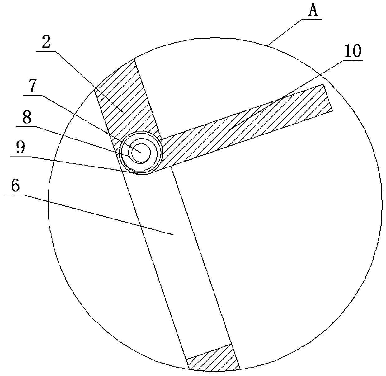 Ball serving device for sports fixed-point shooting training